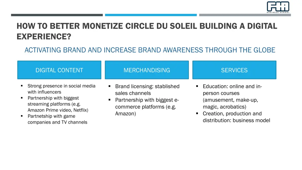 how to better monetize circle du soleil building