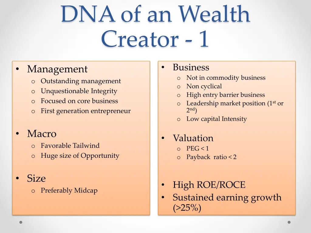 dna of an wealth creator 1