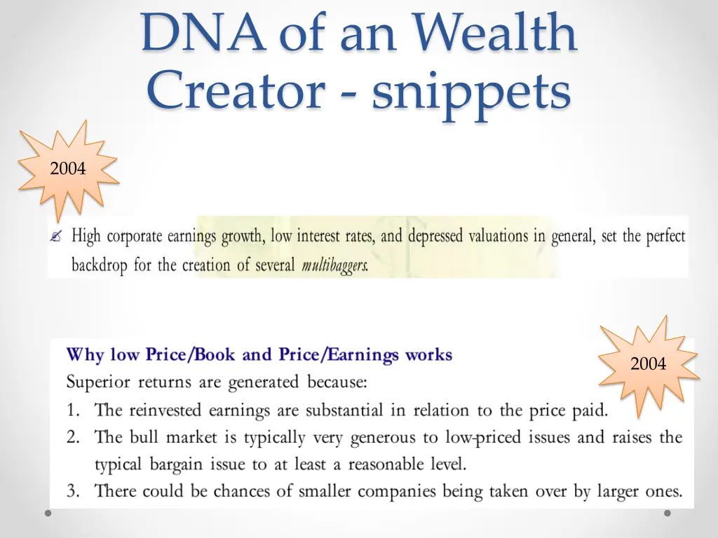 dna of an wealth creator snippets 1