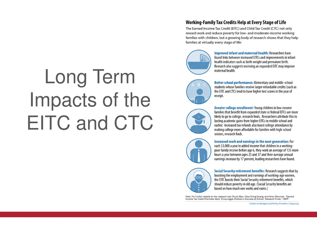 long term impacts of the eitc and ctc