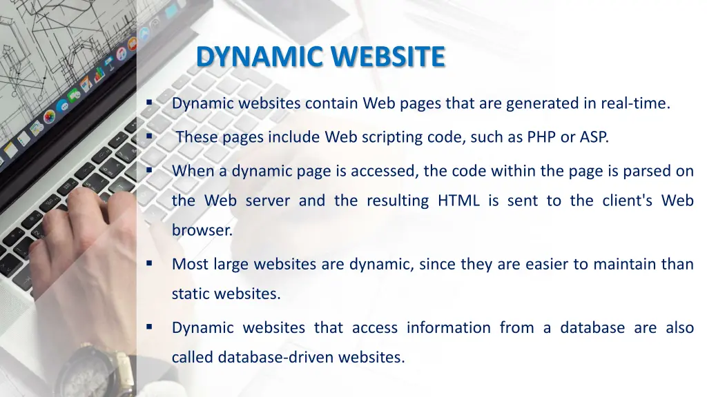 dynamic website