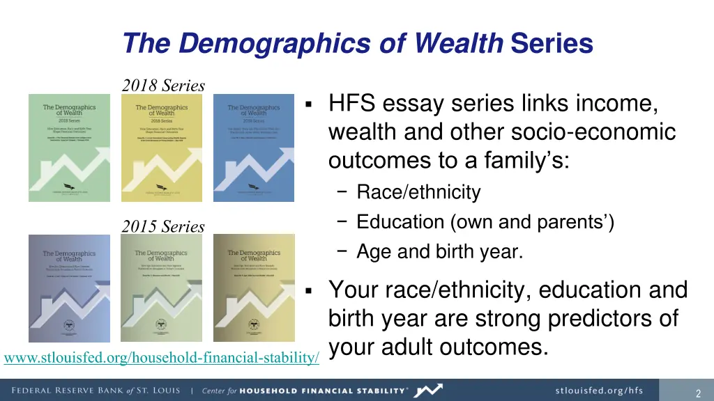 the demographics of wealth series