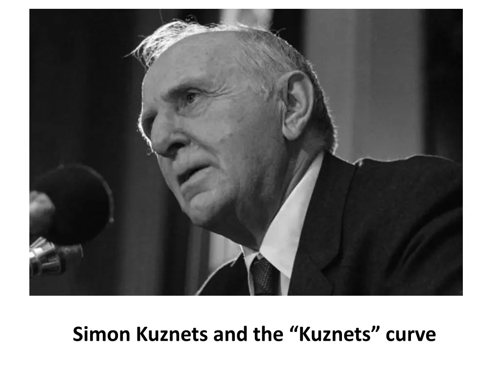 simon kuznets and the kuznets curve