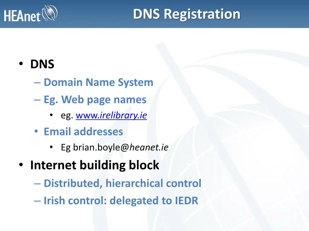 dns registration 1