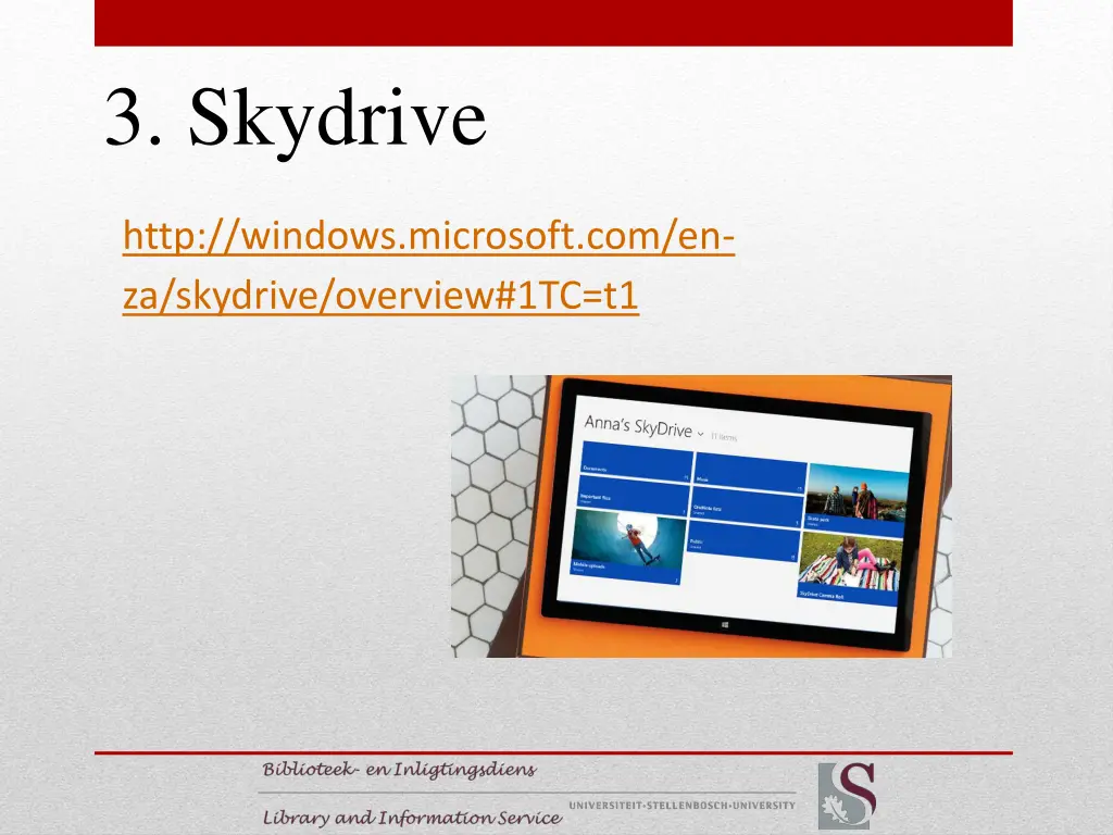 3 skydrive