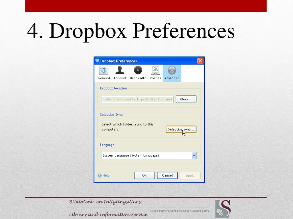 4 dropbox preferences 2