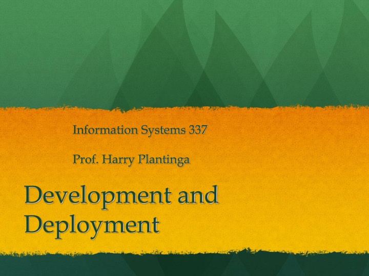 information systems 337