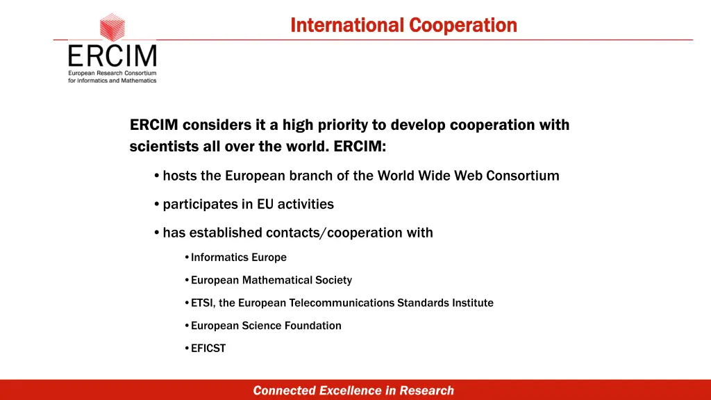 international cooperation international