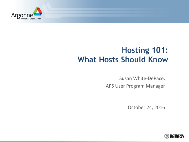 hosting 101