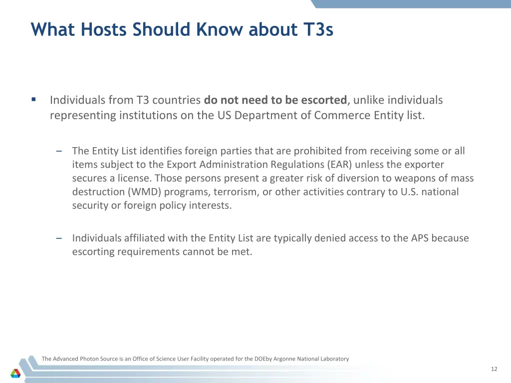 what hosts should know about t3s 1