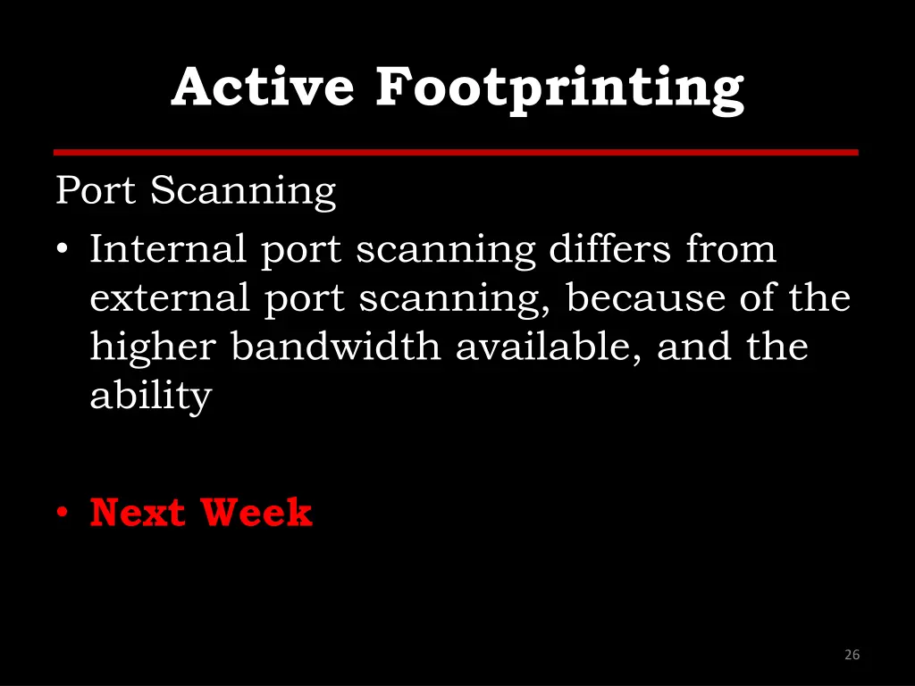 active footprinting 2