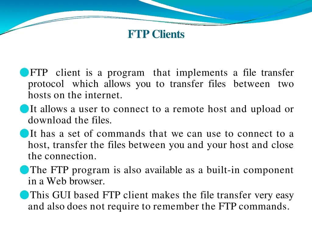 ftp clients