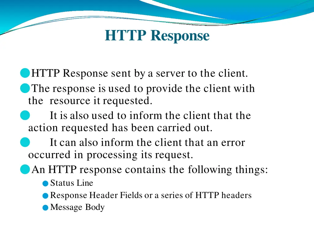 http response