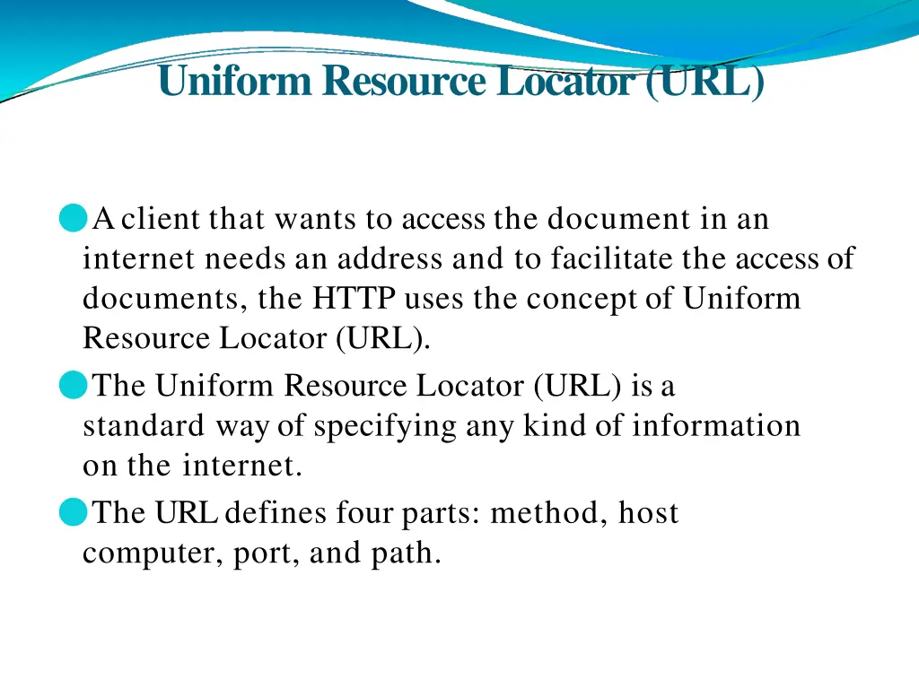 uniform resource locator url