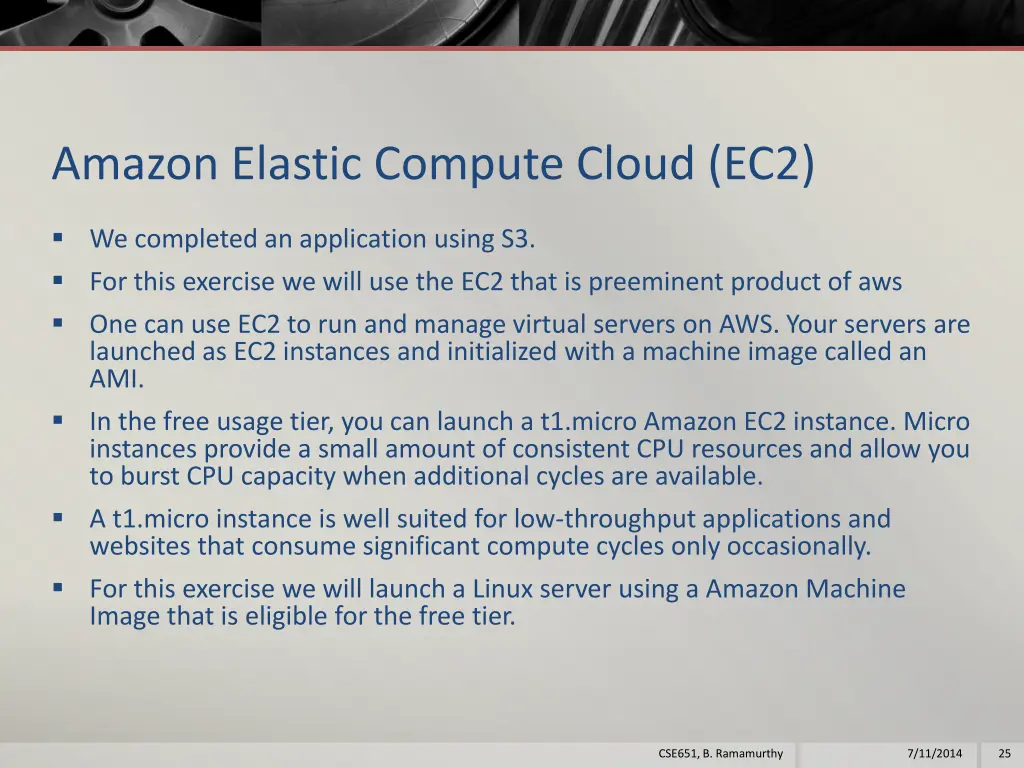 amazon elastic compute cloud ec2