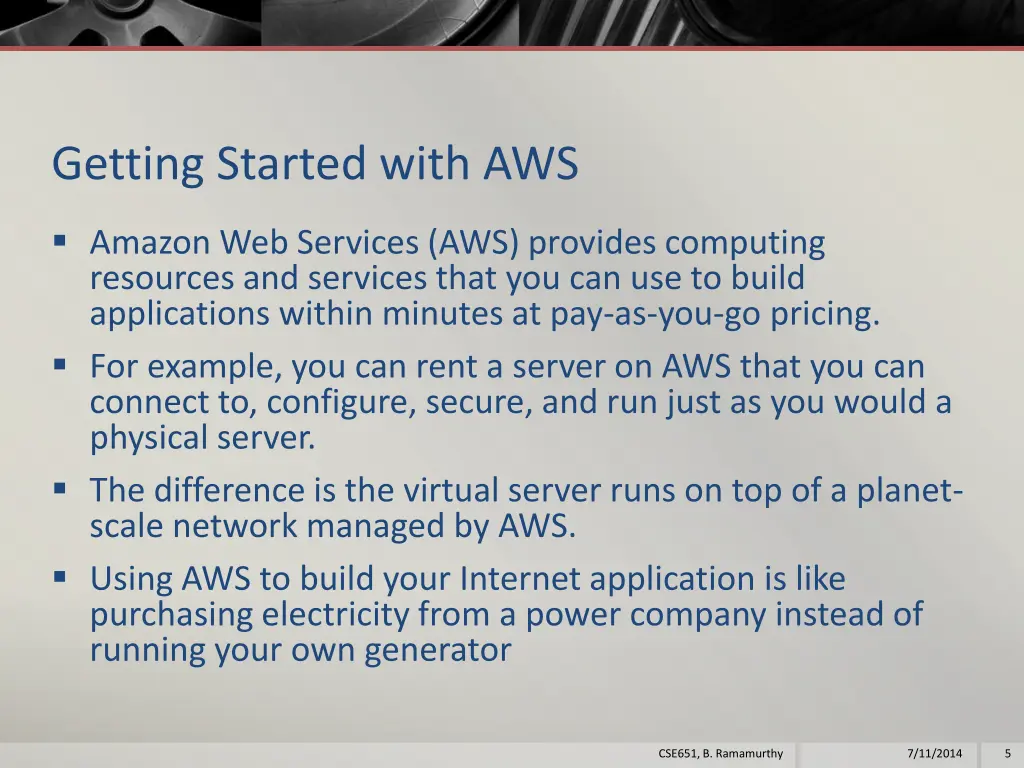 getting started with aws