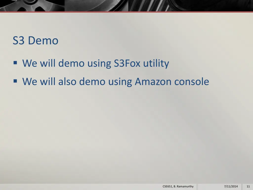 s3 demo