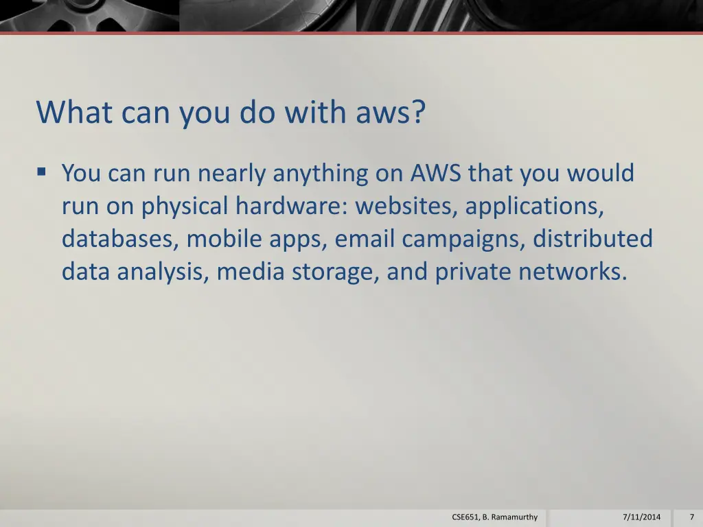 what can you do with aws