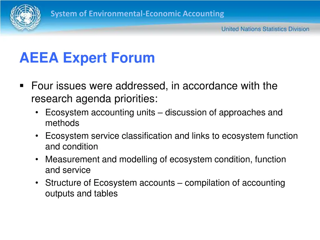 system of environmental economic accounting 11