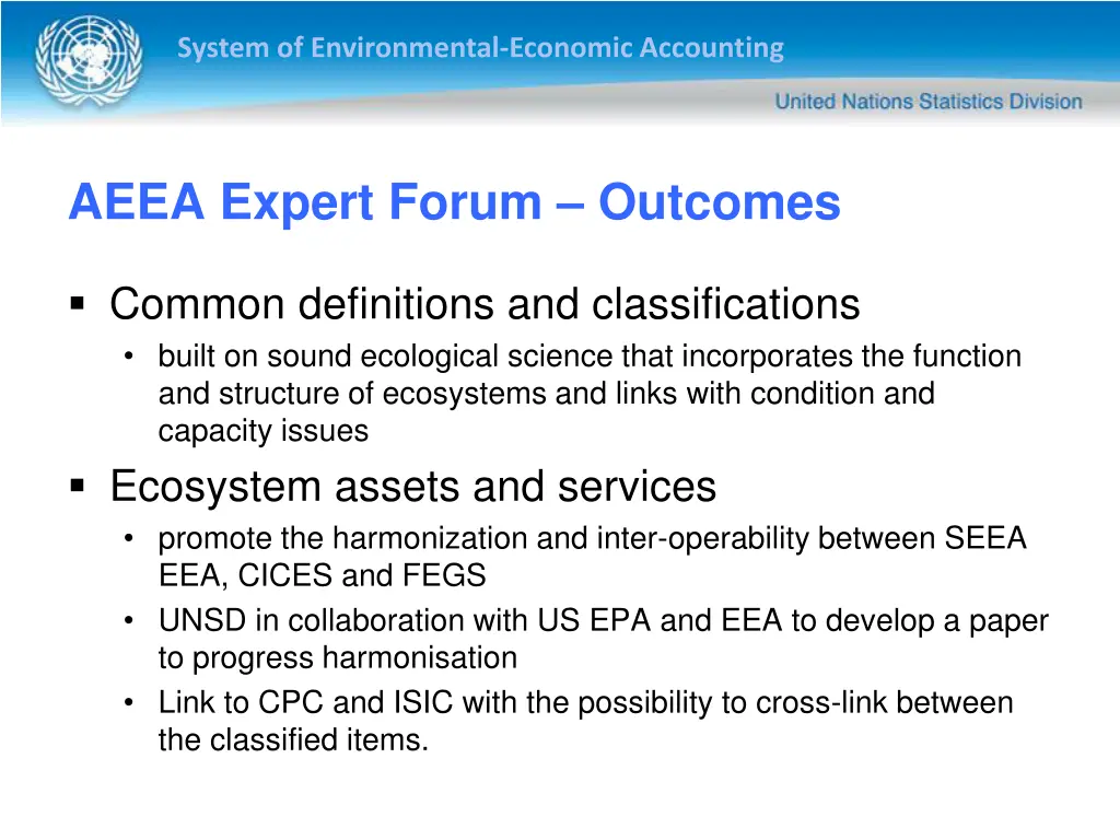 system of environmental economic accounting 13