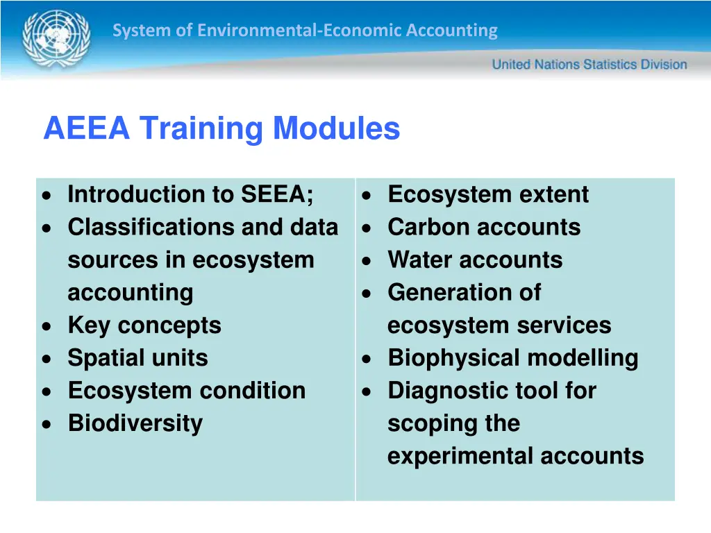 system of environmental economic accounting 5