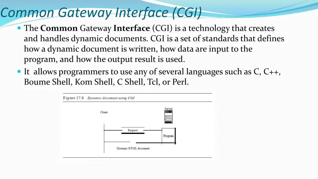 common gateway interface cgi the common gateway