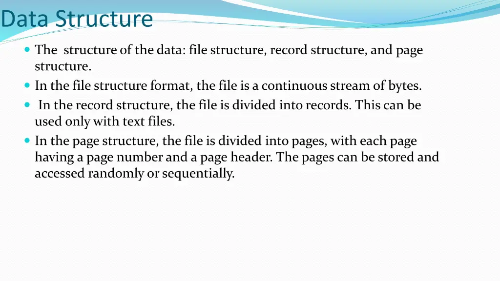 data structure