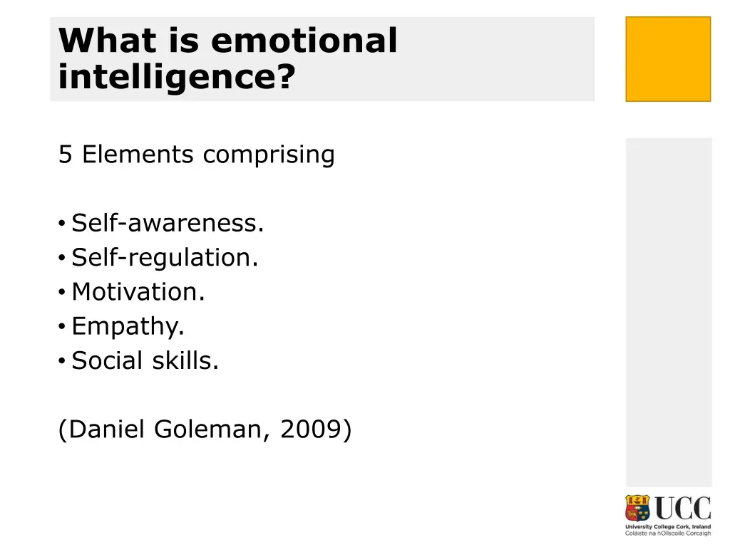 what is emotional intelligence