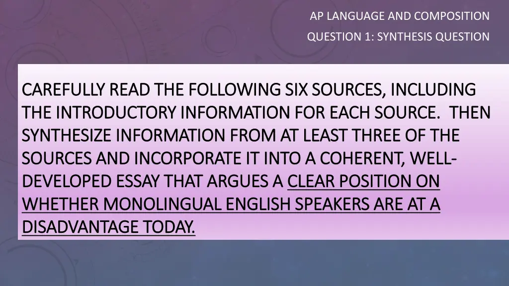 ap language and composition 2