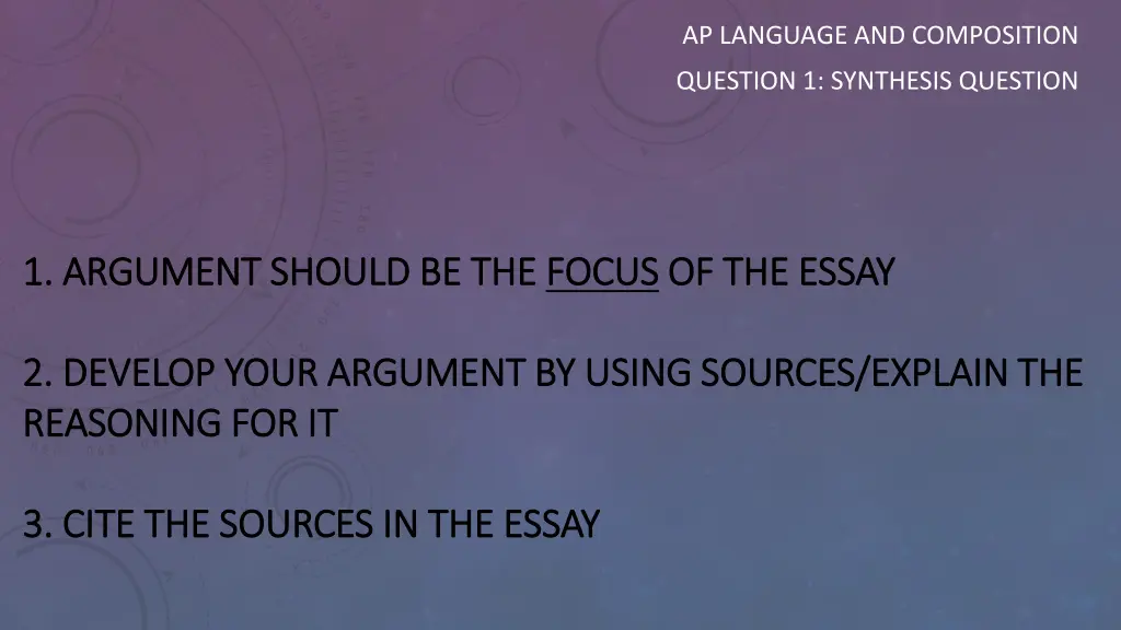 ap language and composition 3