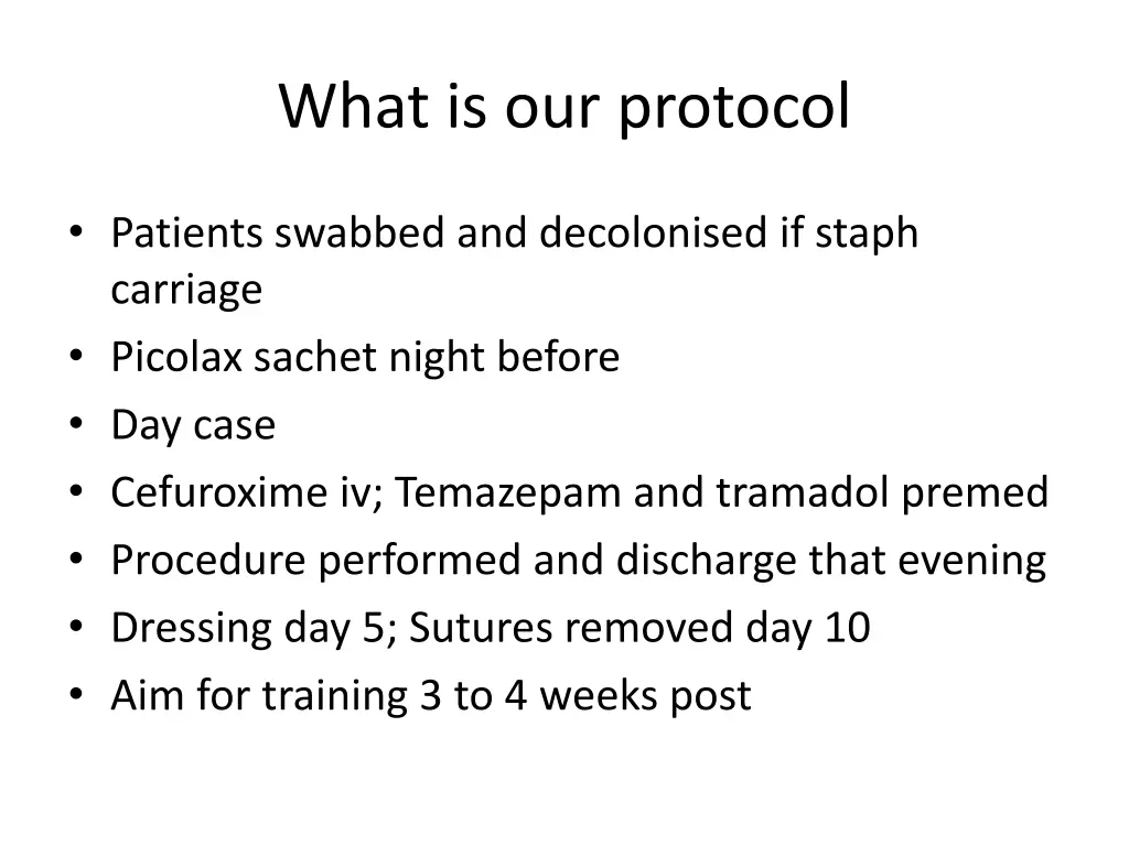 what is our protocol