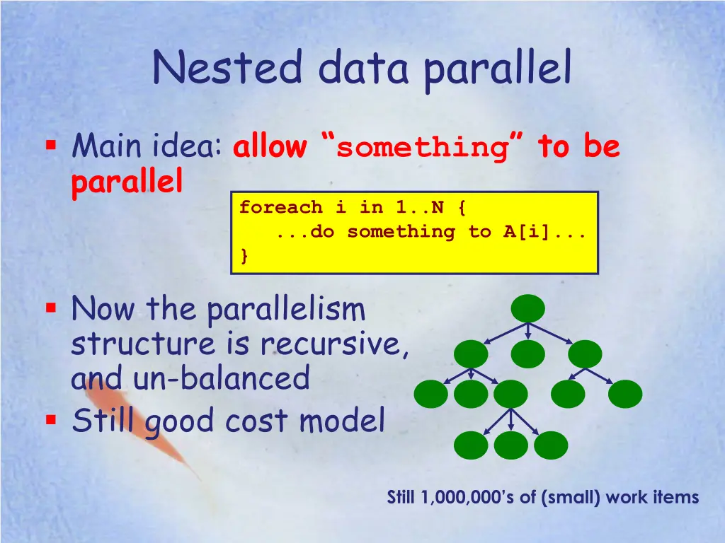 nested data parallel