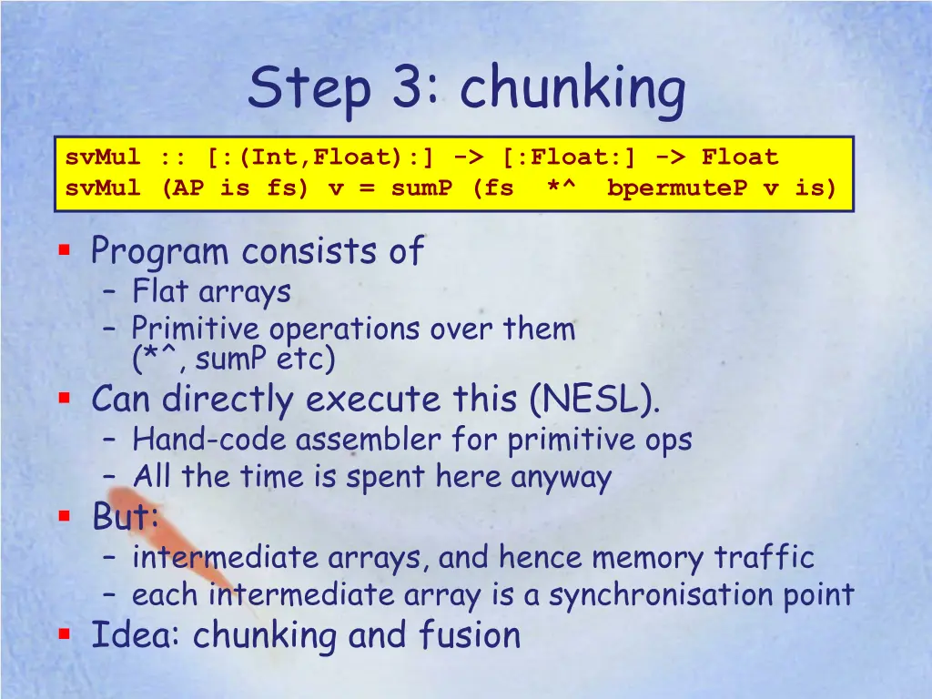 step 3 chunking