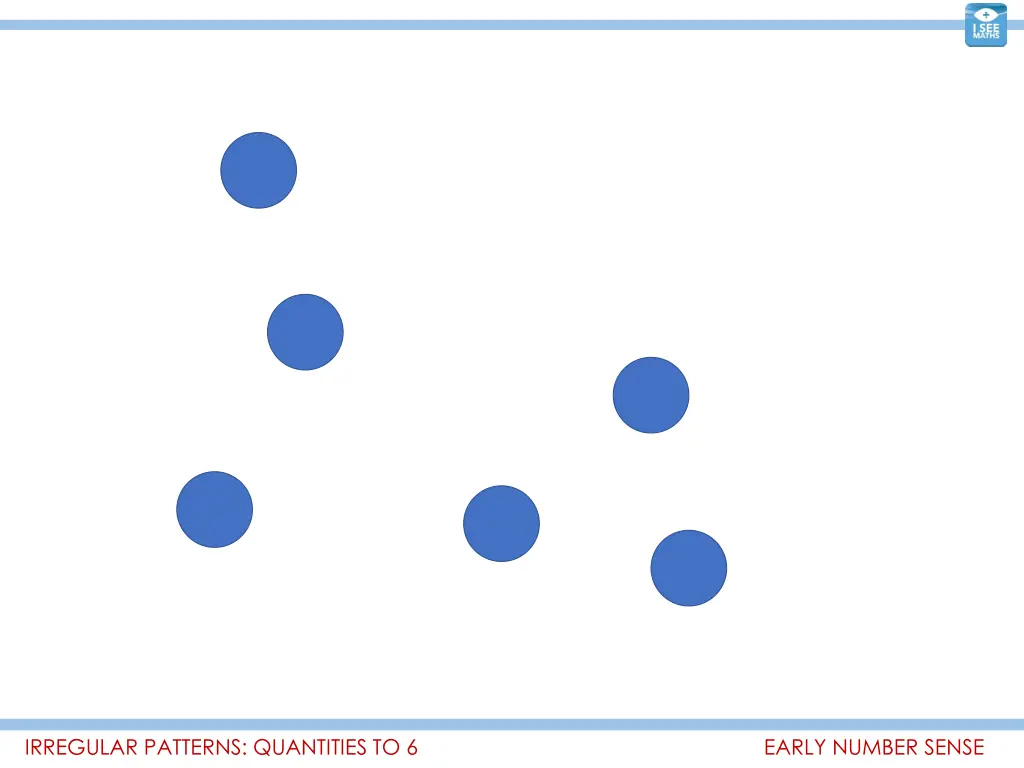 irregular patterns quantities to 6 2