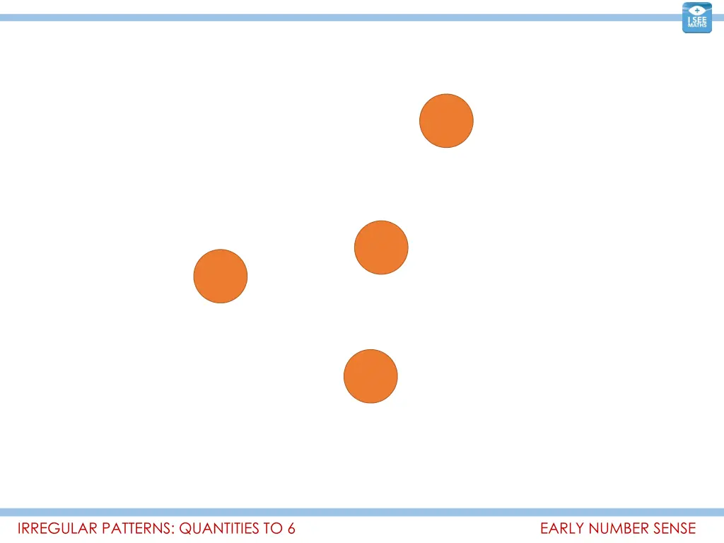 irregular patterns quantities to 6