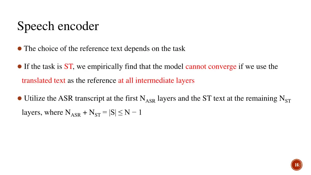 speech encoder 4