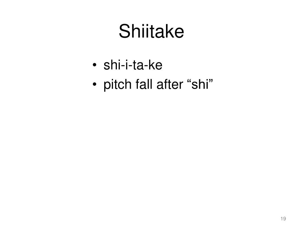 shiitake