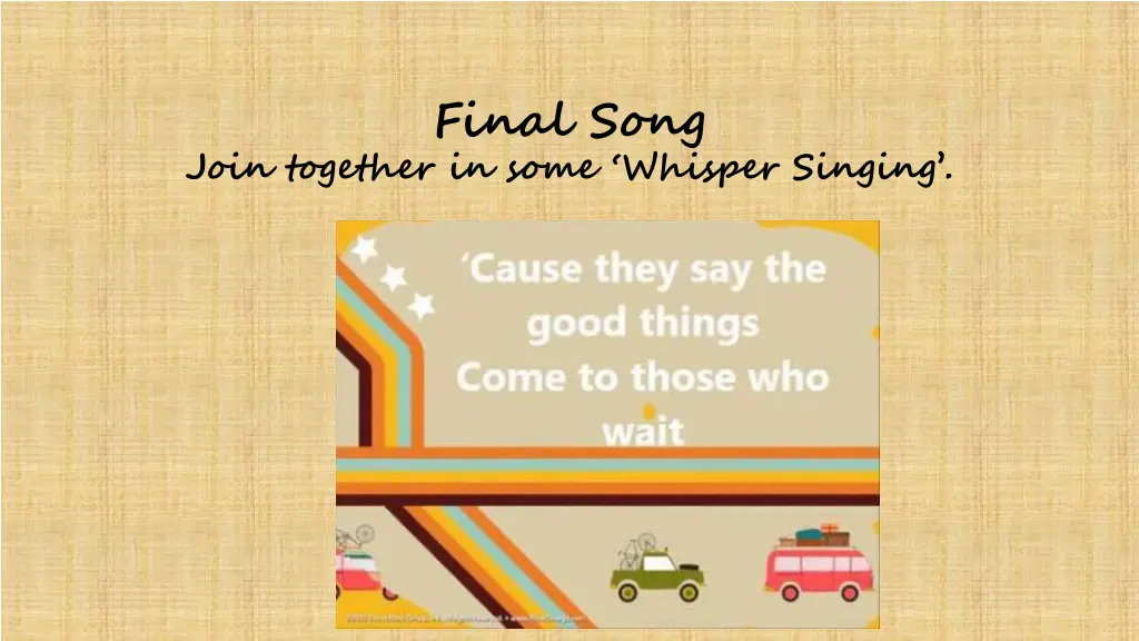 final song