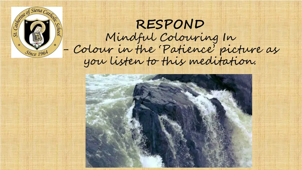 respond mindful colouring in colour