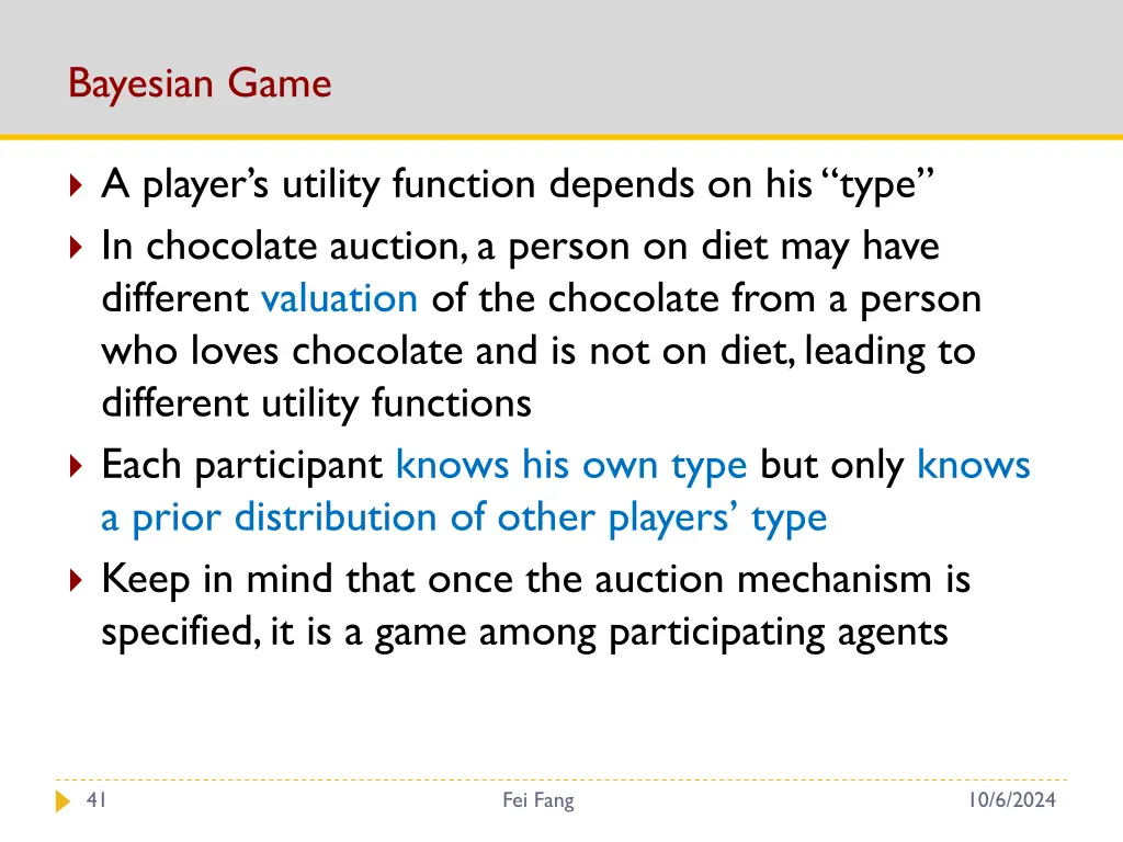 bayesian game