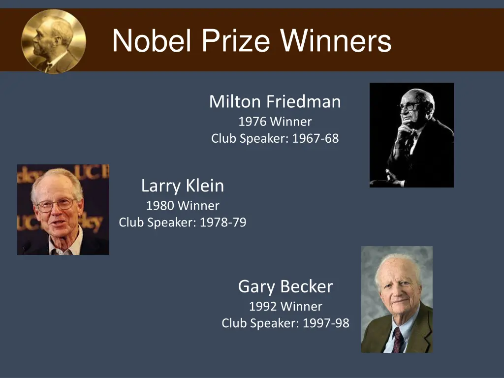 nobel prize winners