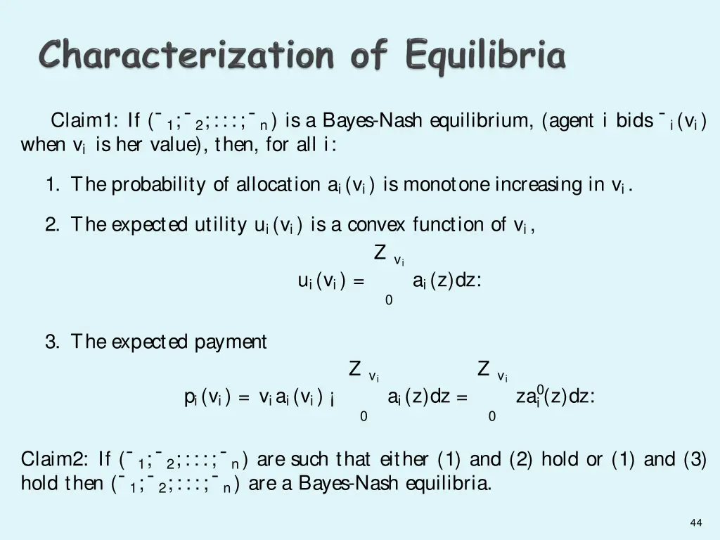 claim1 if 1 2 n is a bayes nash equilibrium agent