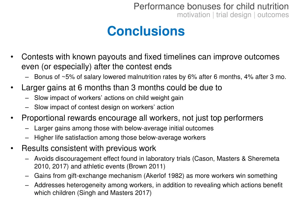 performance bonuses for child nutrition 13