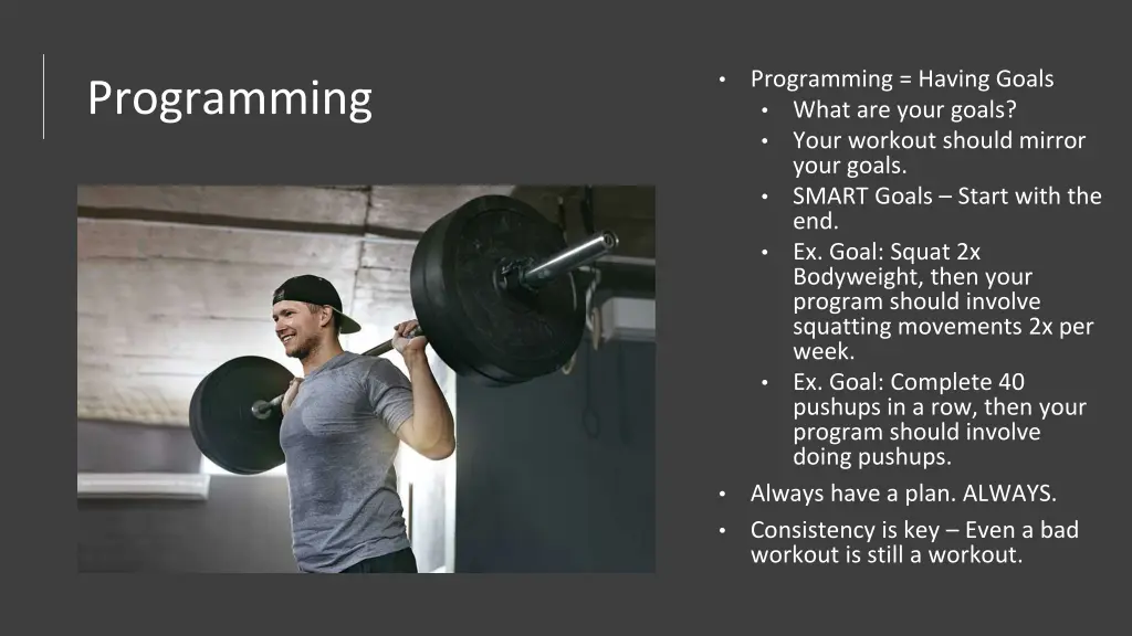 programming having goals what are your goals your