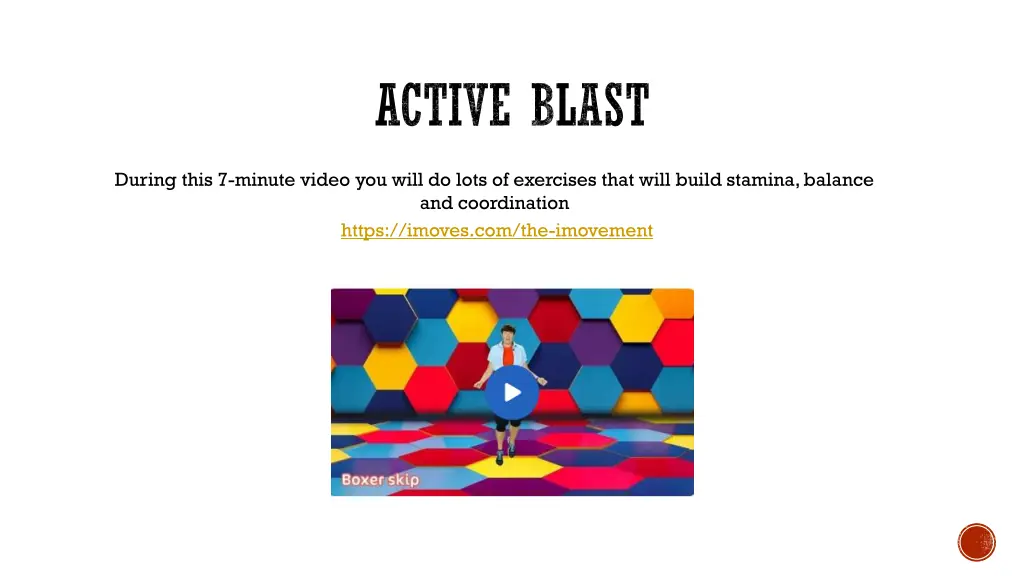 active blast