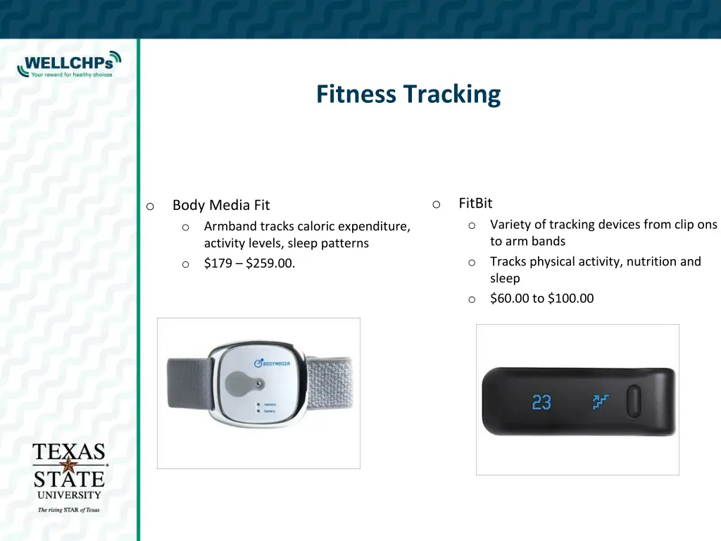 fitness tracking