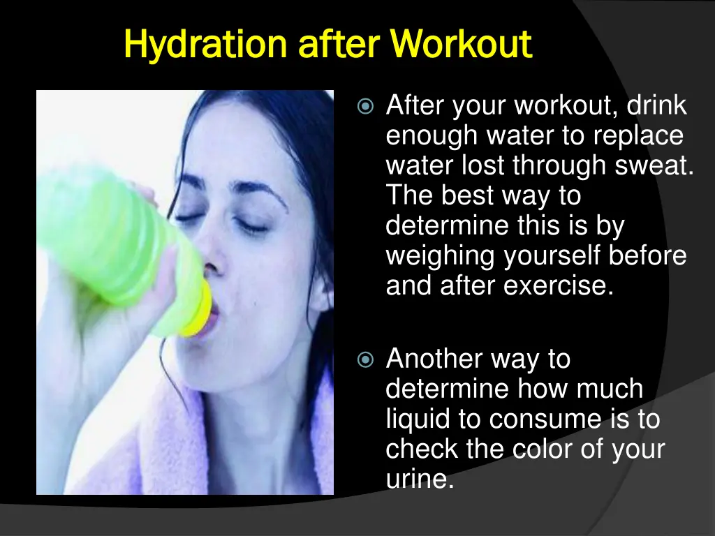 hydration after workout hydration after workout