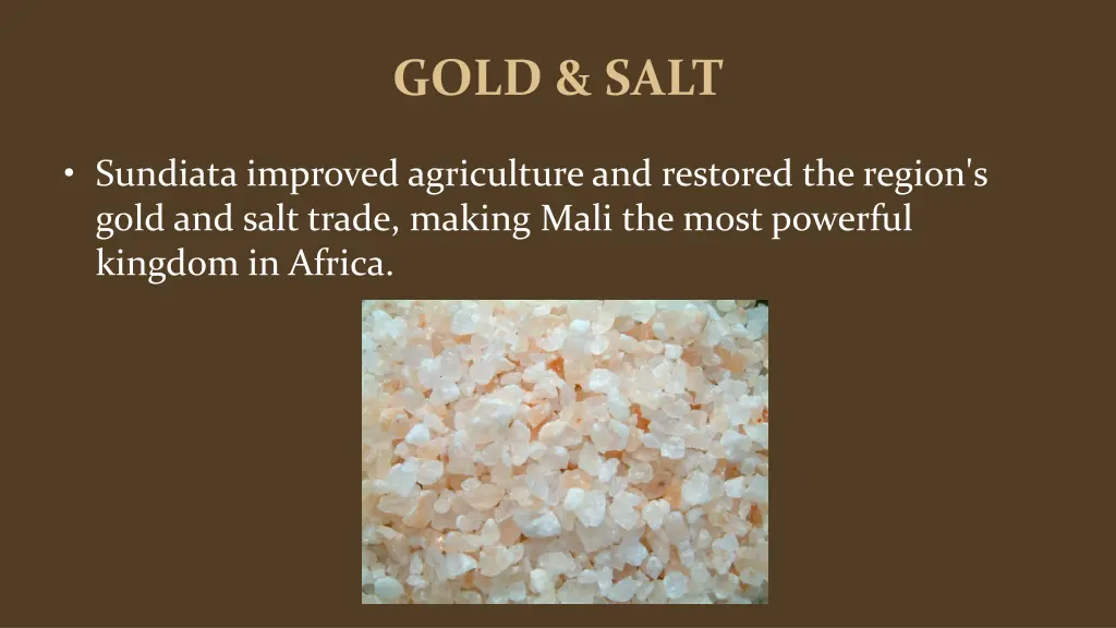 gold salt