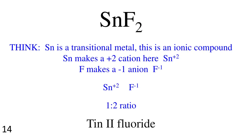 snf 2 1