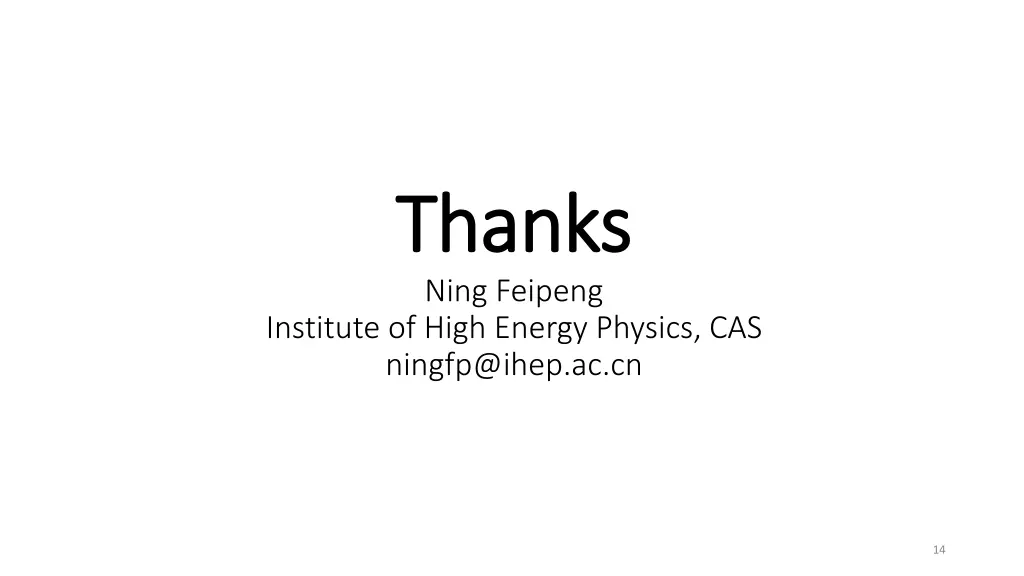 thanks thanks ning feipeng